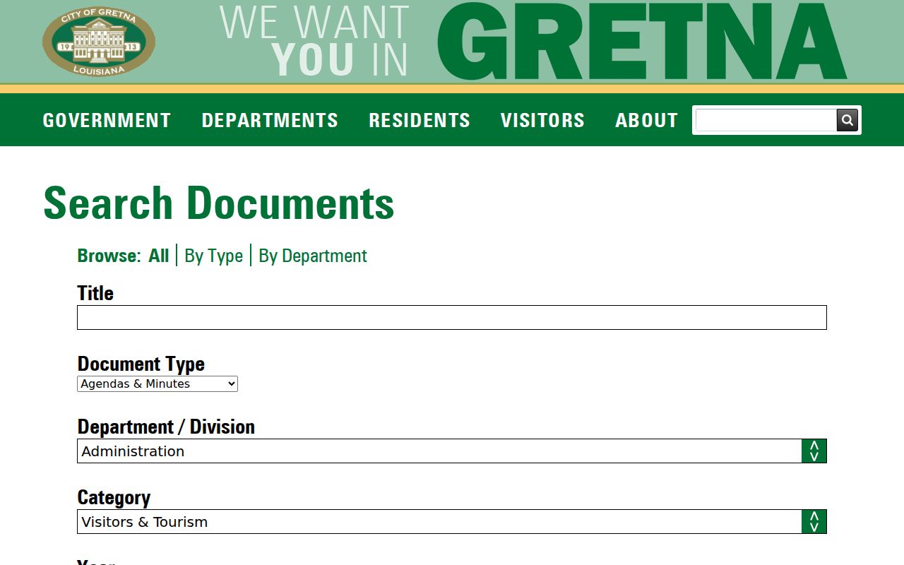 Gretna criminal history city document library